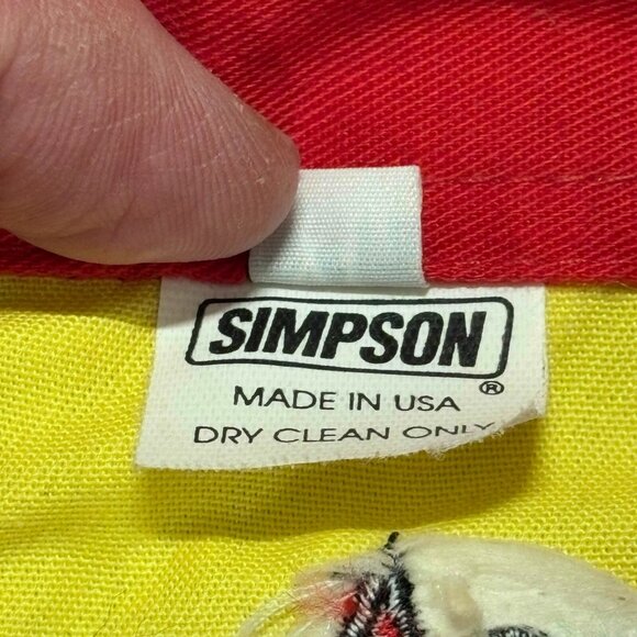 Vintage O'Reilly Southern All Star Racing Series Official Simpson Shirt XL USA - Picture 9 of 16
